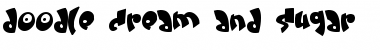 Doodle Cream and sugar Font