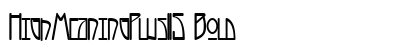 HighMeaningPlus115 Bold preview