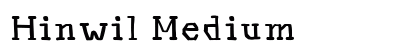 Hinwil Medium preview