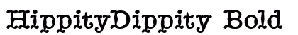 HippityDippity Bold preview