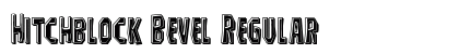 Hitchblock Bevel Regular preview