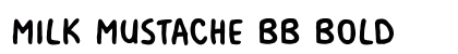 Milk Mustache BB Bold preview