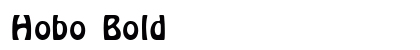 Hobo Bold Preview