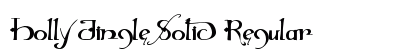 Holly Jingle Solid Regular preview
