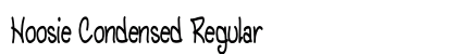 Hoosie Condensed Regular Preview