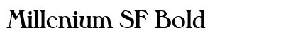 Millenium SF Bold preview