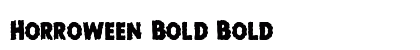 Horroween Bold Bold preview