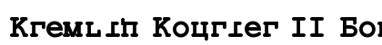 Kremlin Kourier II Bold preview