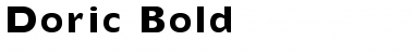 Doric Bold Font