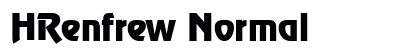 HRenfrew Normal preview