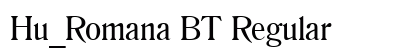 Hu_Romana BT Regular preview