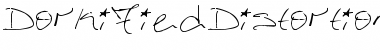 DorkifiedDistortion Regular Font