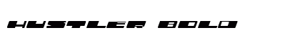 Hustler Bold preview
