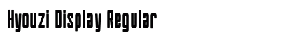 Hyouzi Display Regular preview