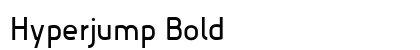 Hyperjump Bold preview