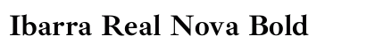 Ibarra Real Nova Bold preview