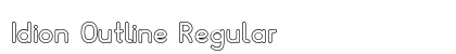 Idion Outline Regular preview