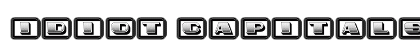 Idiot Capitals Gradient Filled Regular preview
