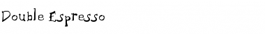 Double Espresso Font