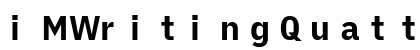 iMWritingQuattroS NF Bold preview