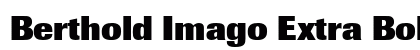 Berthold Imago Extra Bold Preview
