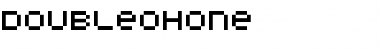 DoubleOhOne Regular Font