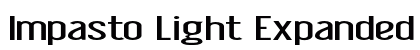 Impasto Light Expanded Bold preview