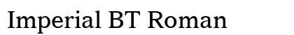 Imperial BT Roman Preview