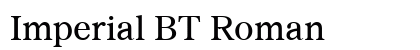 Imperial BT Roman Preview