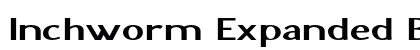 Inchworm Expanded Bold preview