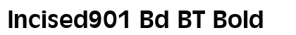 Incised901 Bd BT Bold preview