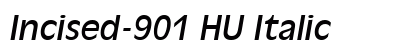Incised-901 HU Italic Preview