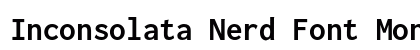 Inconsolata Nerd Font Mono Bold preview