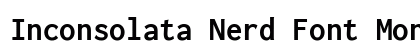Inconsolata Nerd Font Mono Bold preview
