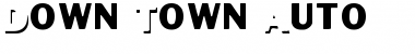 Down Town Auto Regular Font