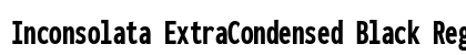 Inconsolata ExtraCondensed Black Regular preview