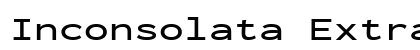 Inconsolata ExtraExpanded SemiBold Regular preview