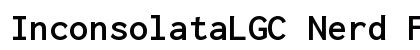 InconsolataLGC Nerd Font Mono Bold preview