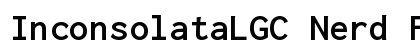 InconsolataLGC Nerd Font Bold preview