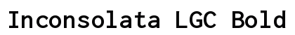 Inconsolata LGC Bold preview