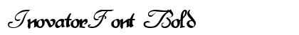 InovatorFont Bold preview