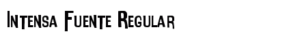 Intensa Fuente Regular preview