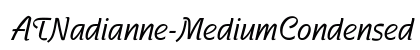 ATNadianne-MediumCondensed Regular preview