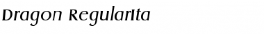 Dragon-RegularIta Font