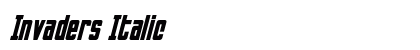 Invaders Italic Preview