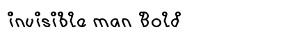 invisible man Bold preview
