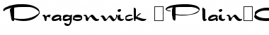 Dragonwick Font