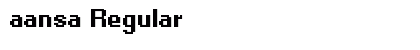 aansa Regular