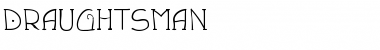 Draughtsman Font