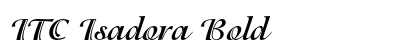 ITC Isadora Bold Font
